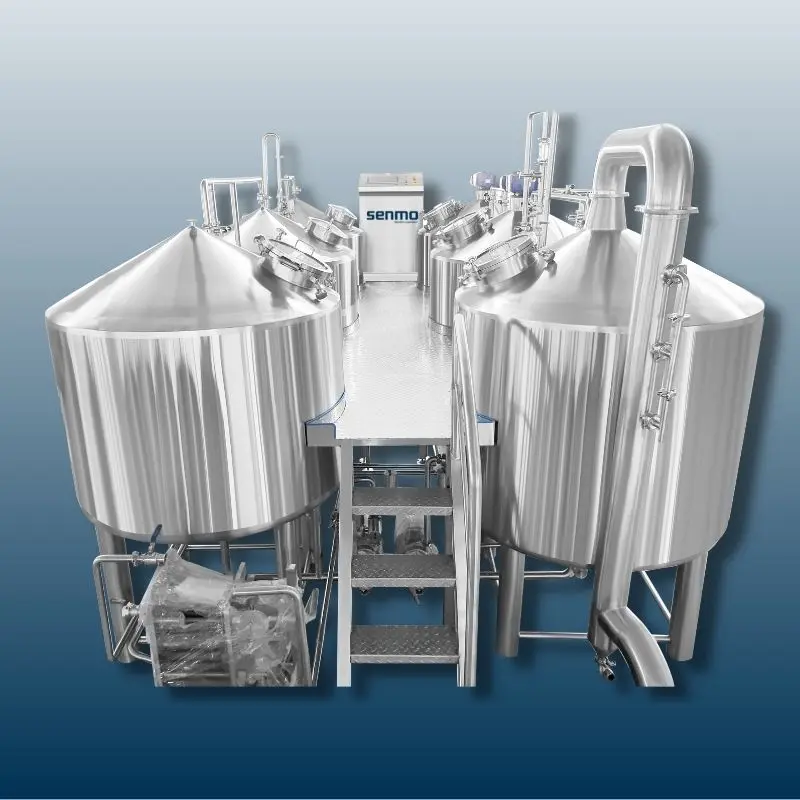 Microbrasserie 1000l Équipement de bière à 4 cuves