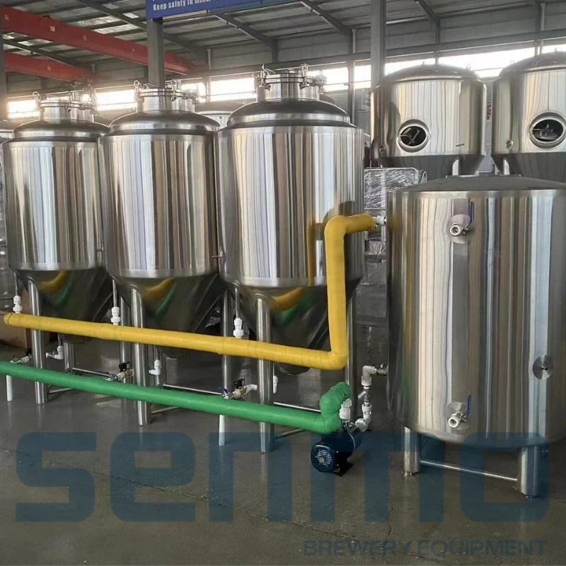 250L jacketed fermenters for microbrewery
