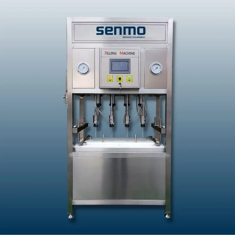 Automatic pressure solution filling equipment for beer