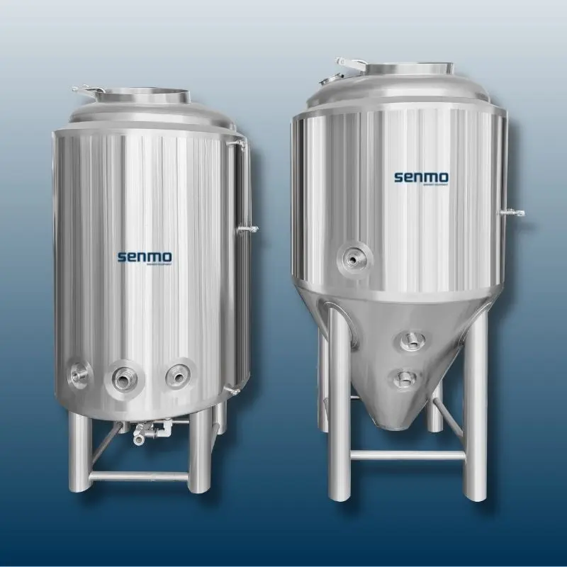 Système de fermentation de bière en acier inoxydable 500L pour microbrasserie