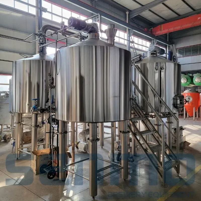 1000L brewhouse equipment for Microbrewery in Greece
