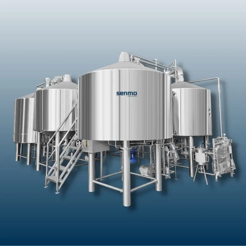Microbrewery 1000L 10HL steam heated 5-vessel brewing system