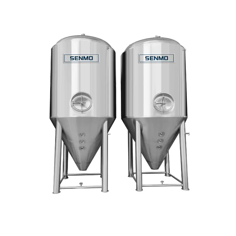 Beer brewing system conical fermenter