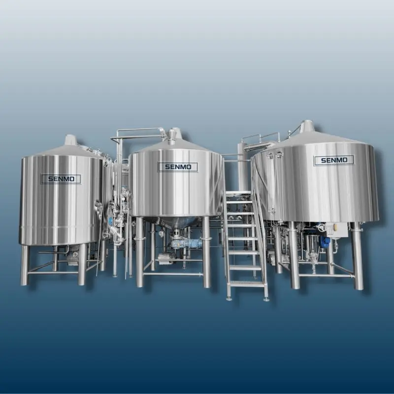 Turnkey 5000L industrial beer brewery equipment