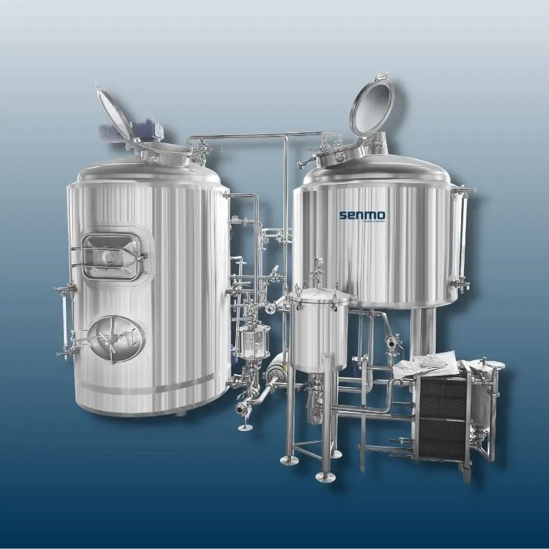 Microbrewery 500L beer brewing equipment Thailand