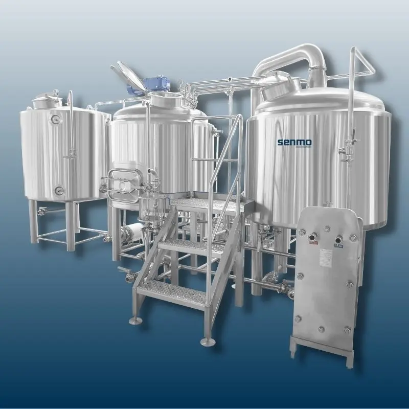 5HL 500L 2-vessel beer brewhouse system
