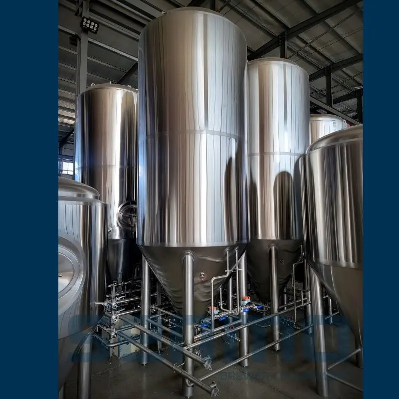 Microbrewery 7000L beer fermenters and bright tanks