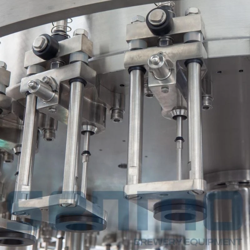 Automatic rotary beer bottling machine for microbrewery