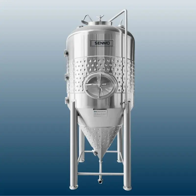2000L 20HL single wall jacketed beer fermenter for microbreweries
