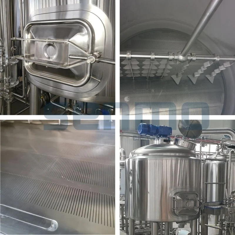 1000L 10HL 2-vessel brewing system