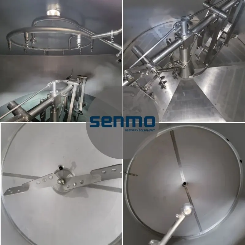 2000L commercial brewhouse system for brewing beer