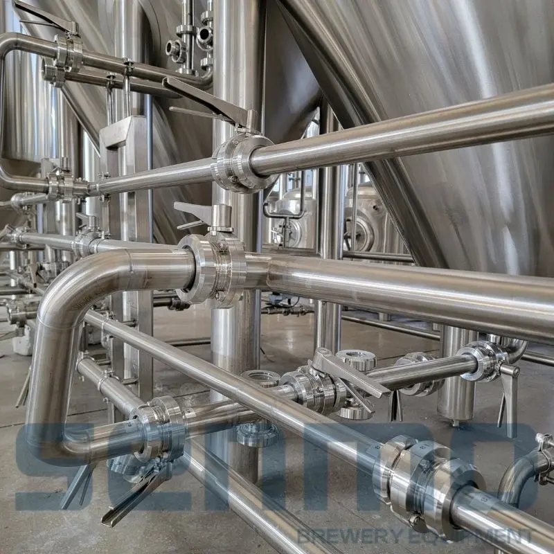 10000L commercial beer fermenters and bright beer tanks for industry brewery