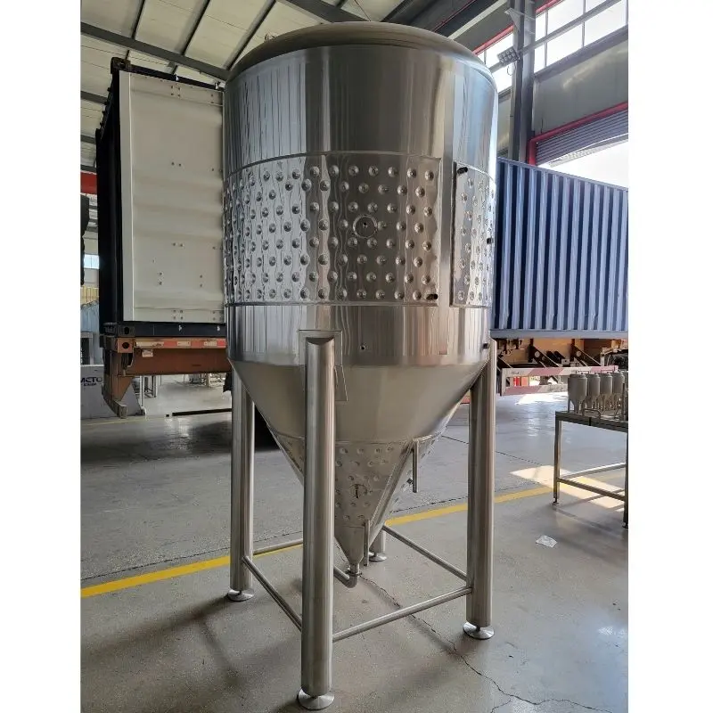 2000L 20HL single wall jacketed beer fermenter for microbreweries