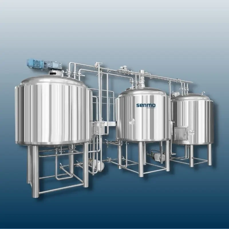 How to build a 3 vessel brewing system?