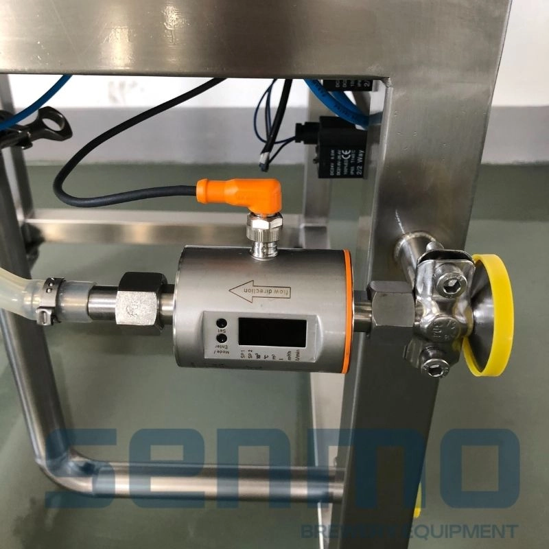 1 head automatic beer canning machine for microbrewery