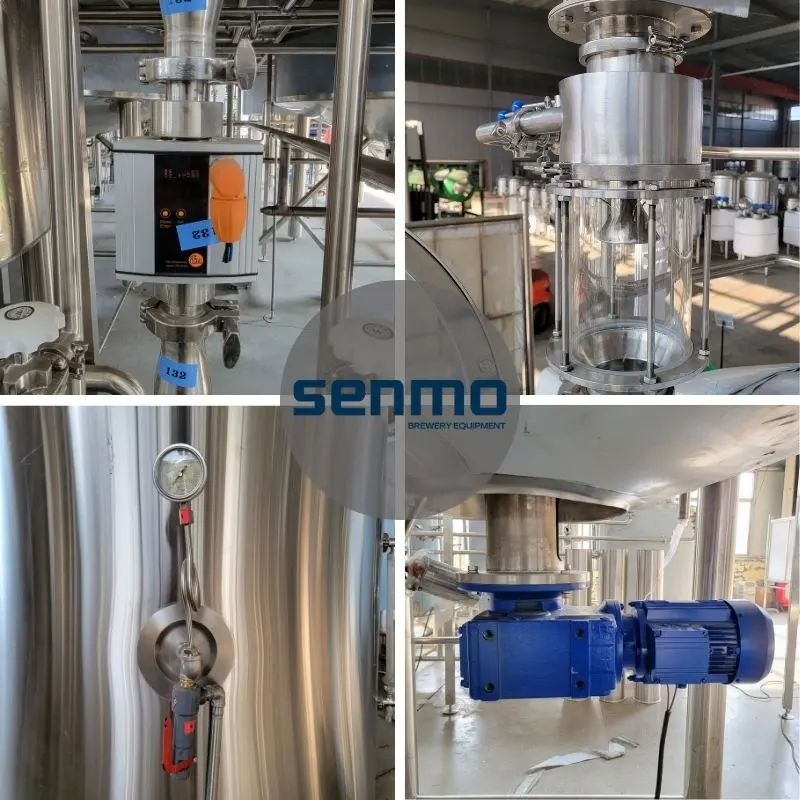 Microbrewery 30HL 3000L 4-vessel brewhouse system